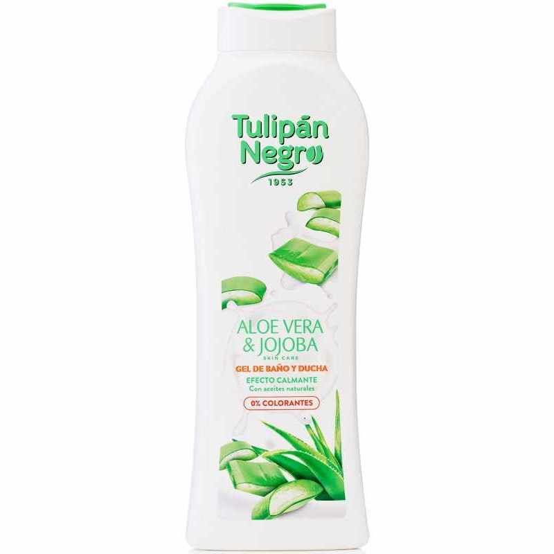 Gel de Baño Aloe Vera y Jojoba Tulipán Negro 650ml