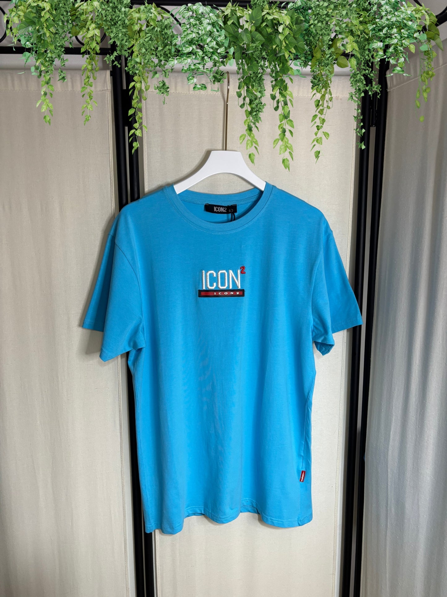 CAMISETA MANGA CORTA AZUL