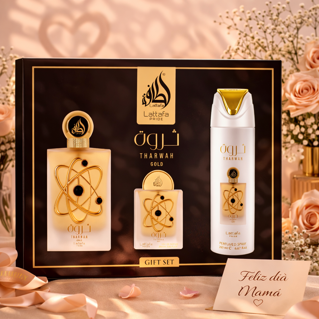 Tharwah Gold Lattafa Pack