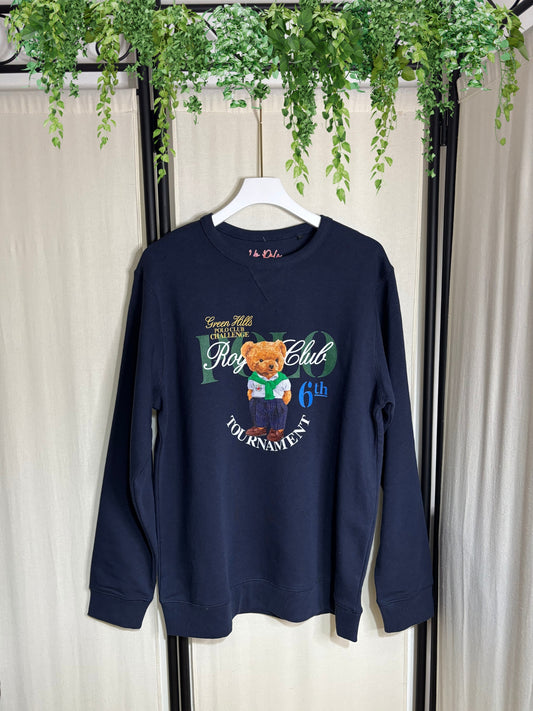 SUDADERA CON ESTAMPADO DE OSO