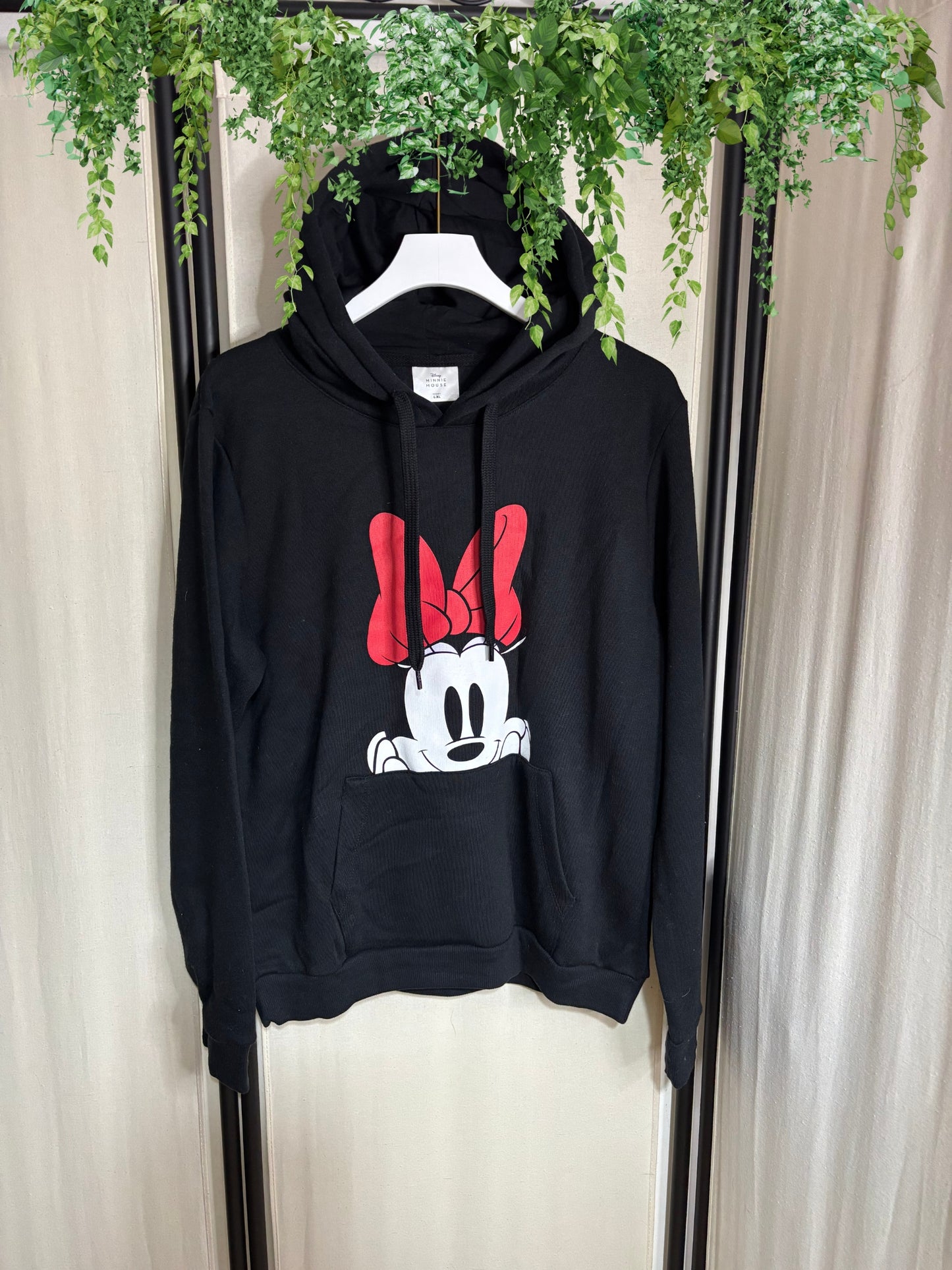 SUDADERA MINNIE MOUSE NEGRA