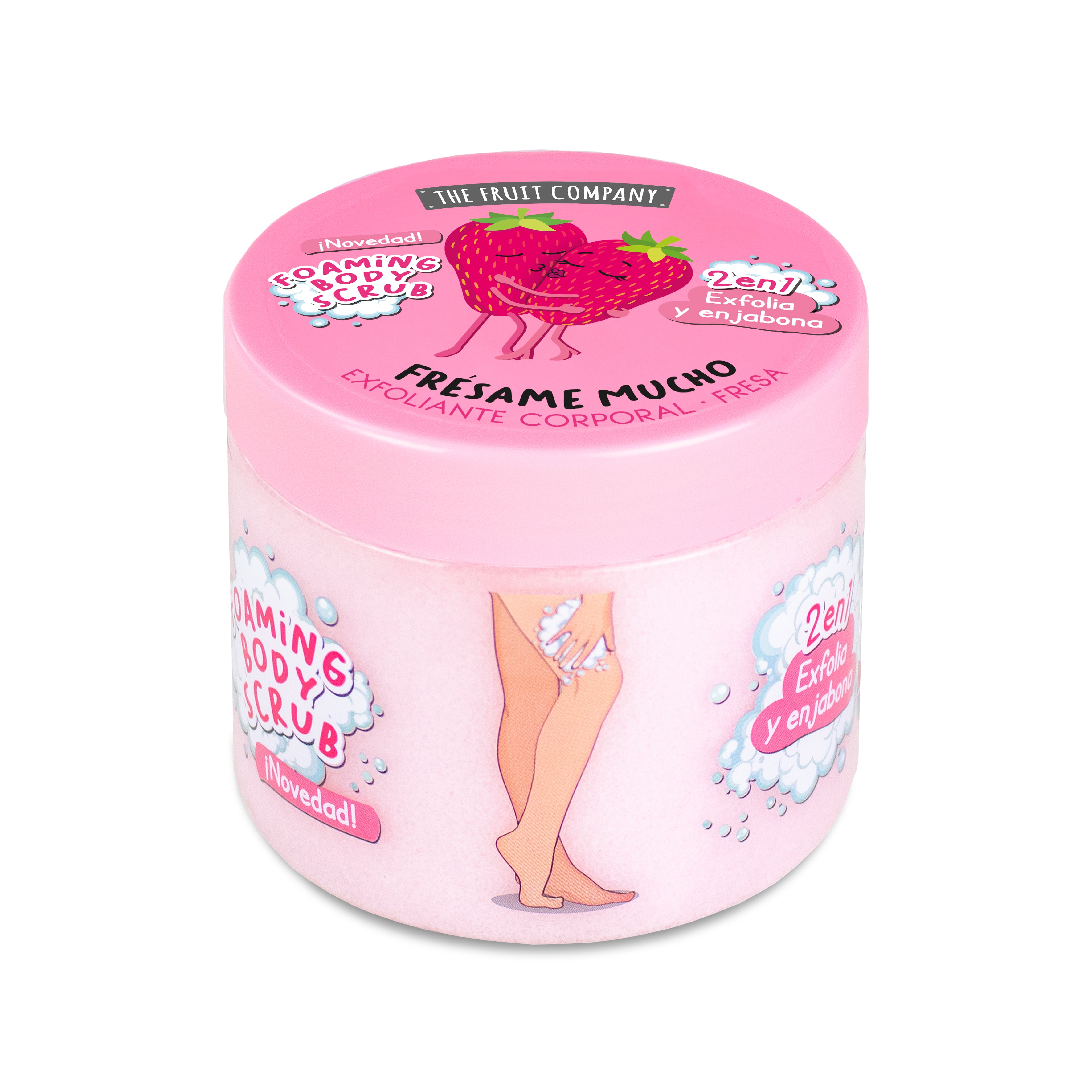 Exfoliante Corporal Fresa Nata 2en1 400gr The Fruit Company