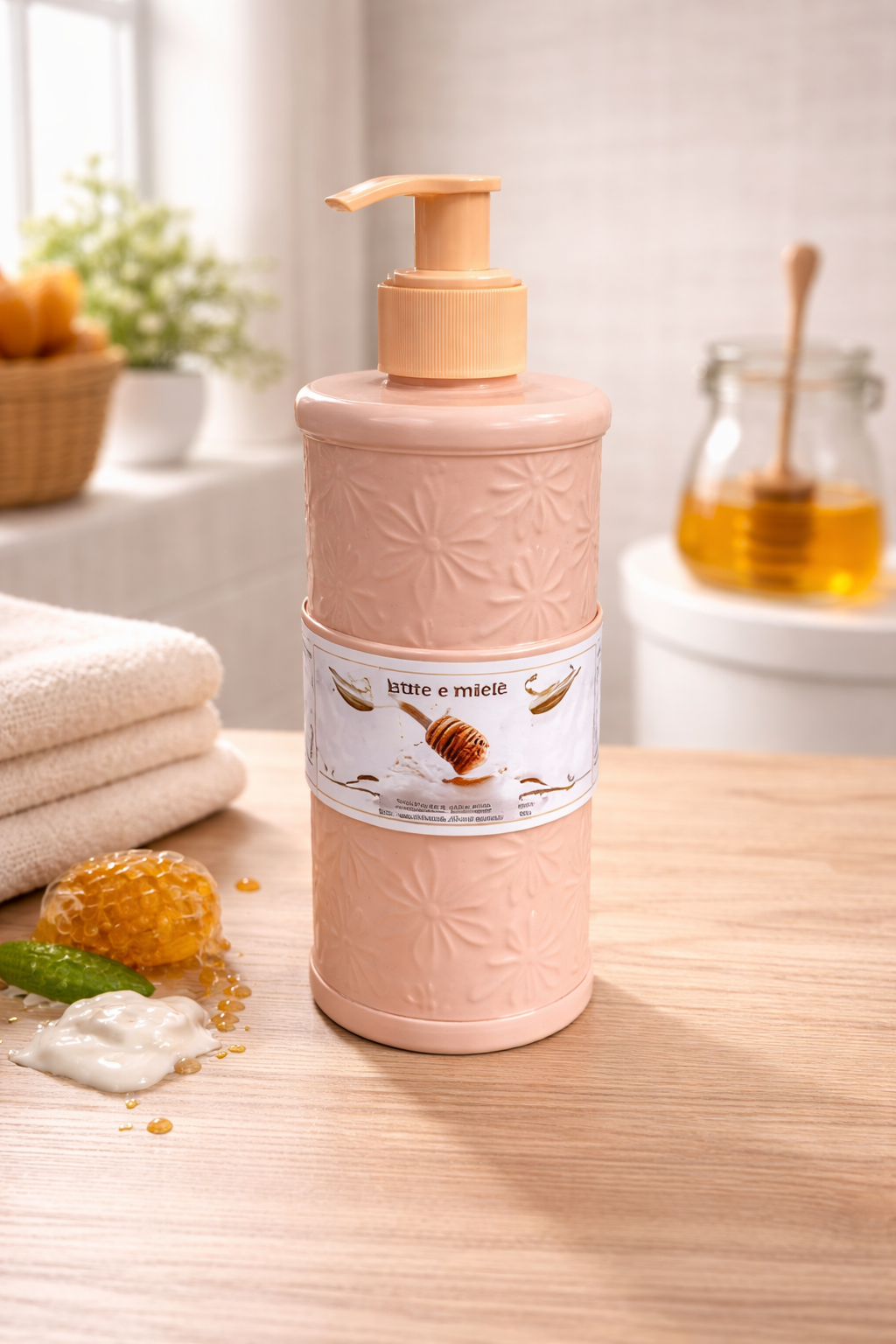 Jabón Líquido Miel y Leche