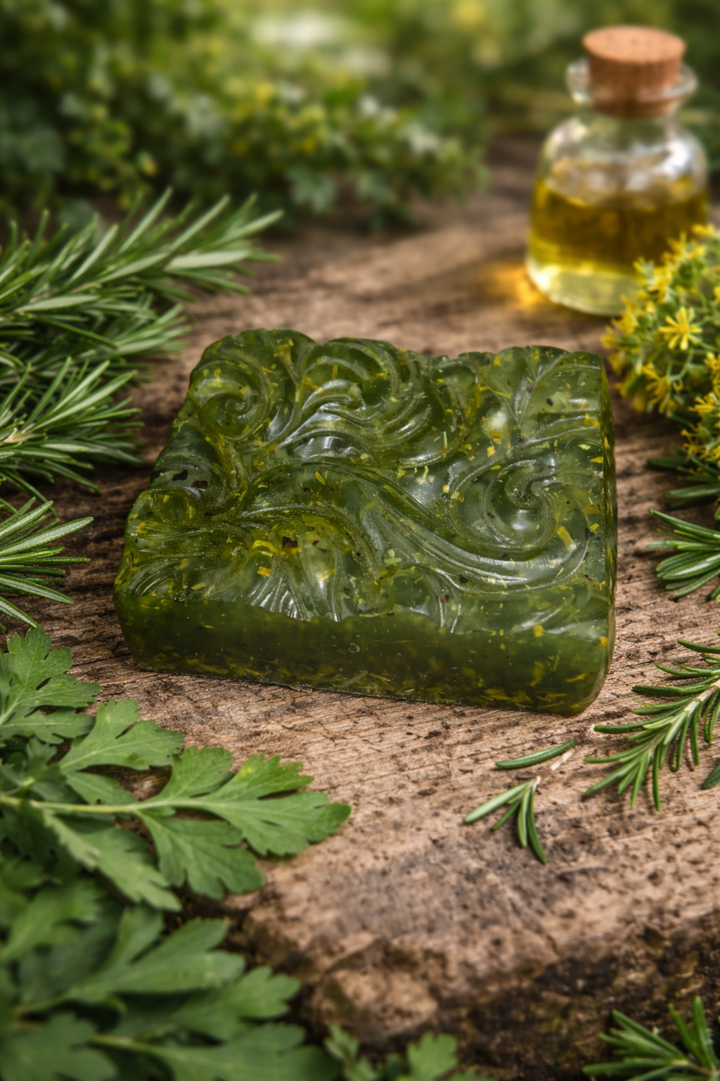 Pastilla Jabón Artesanal Ruda y Romero