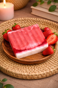 Jabón Artesanal Fresas con Nata