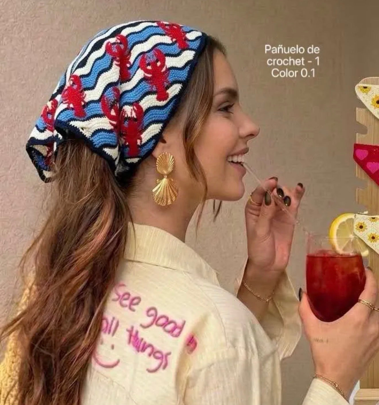 Pañuelo Crochet