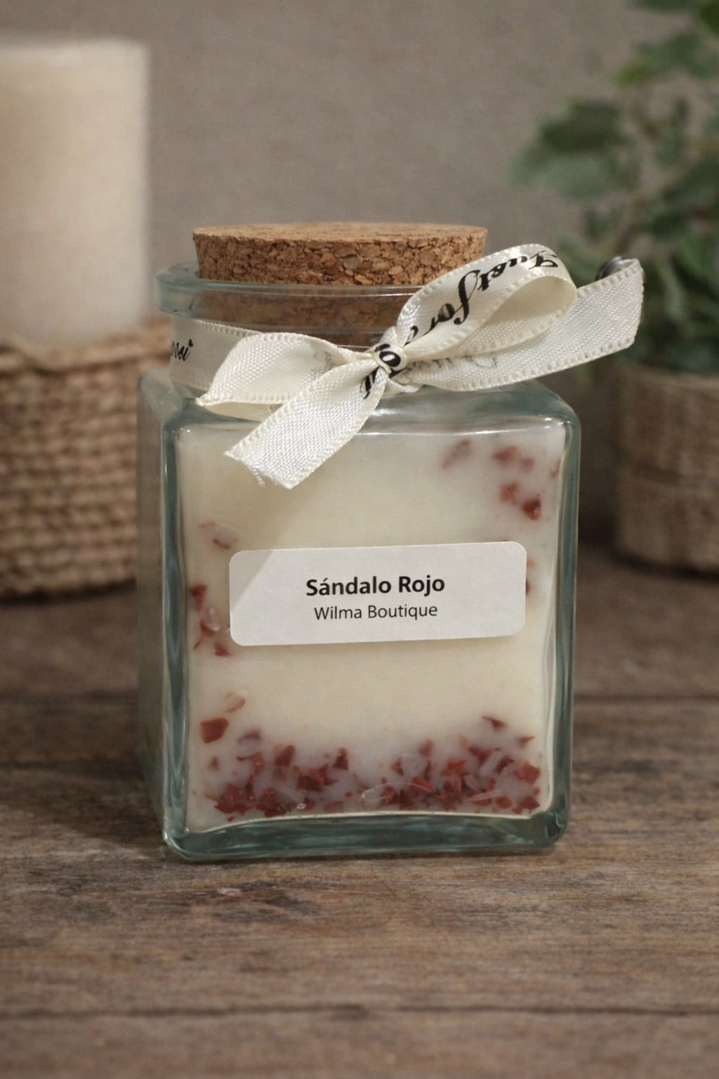 Vela Sándalo Rojo