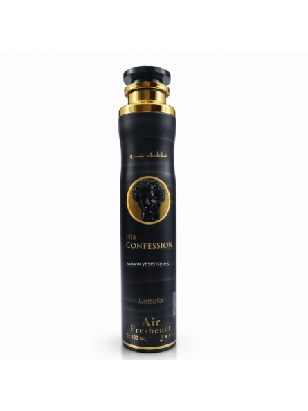 Ambientador Spray His Confession Lattafa 300mL