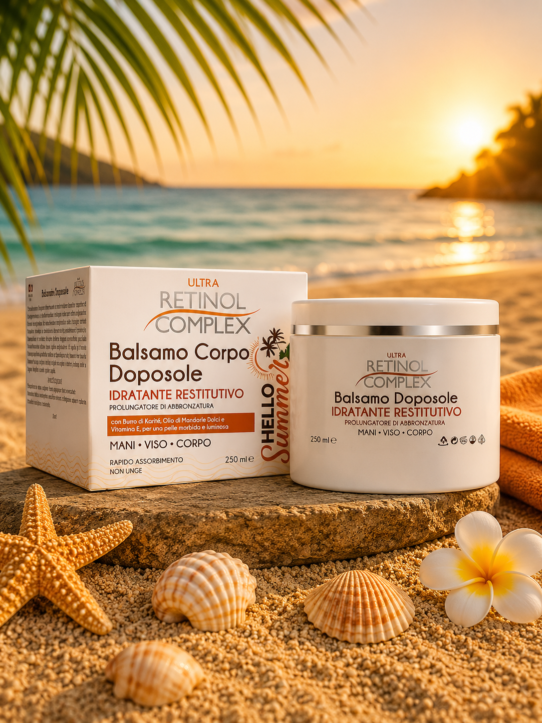 Bálsamo Corporal prolongador del bronceado Retinol Complex