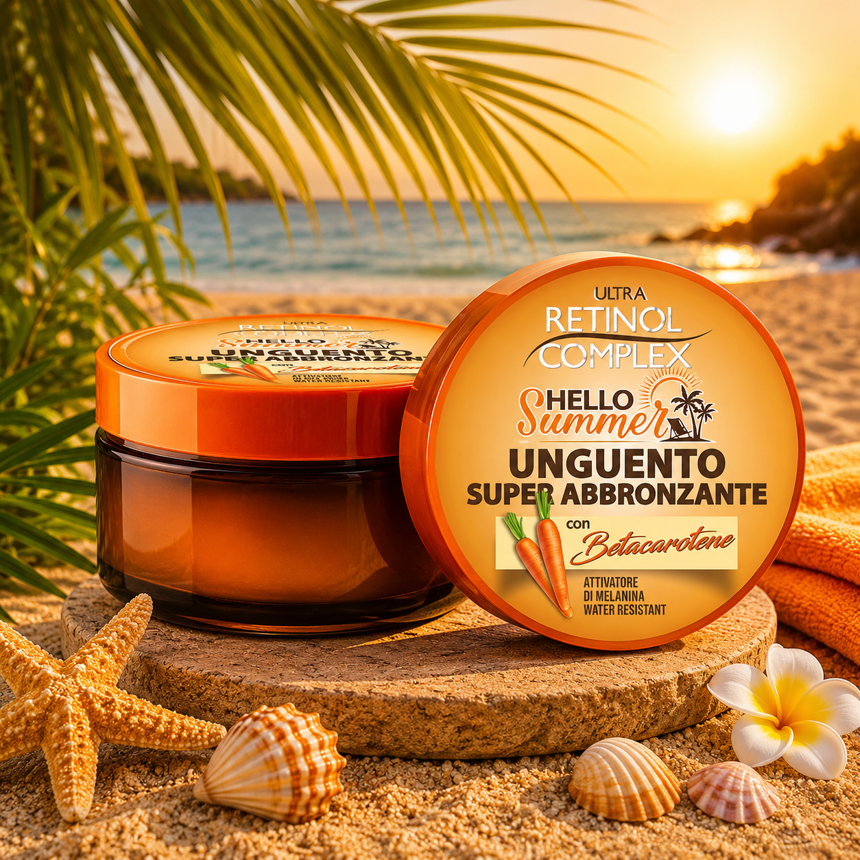 Ungüento Super Bronceador con Zanahoria Retinol Complex