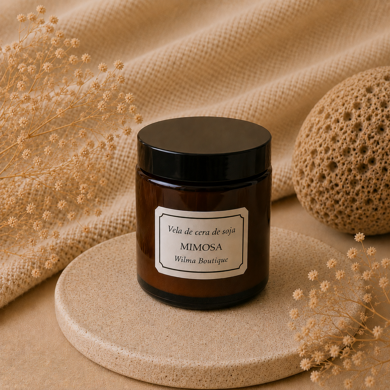 Vela Aromática Mimosa
