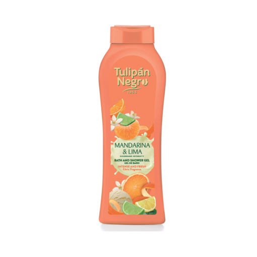 Gel de Baño Mandarina y Lima Tulipán Negro 650ml