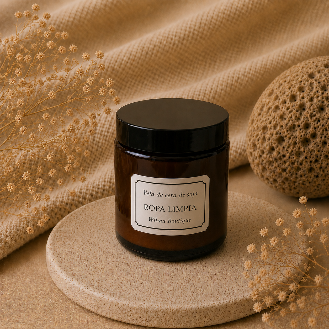 Vela Aromática Ropa Limpia