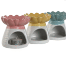 Quemador ceramica flor