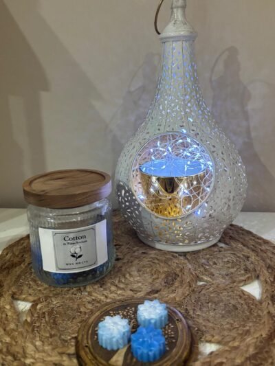 Wax melts Cotton