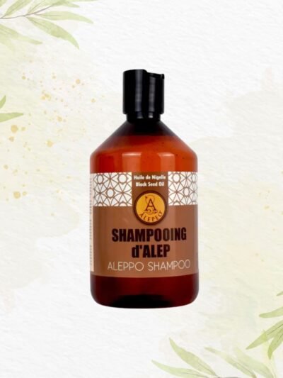 Champú de Alepo con aceite de semilla negra