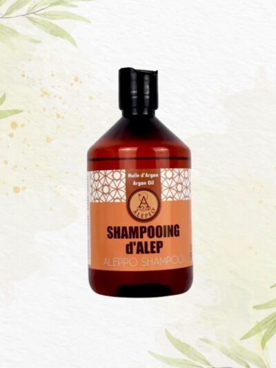 Champú de Alepo con aceite de argán