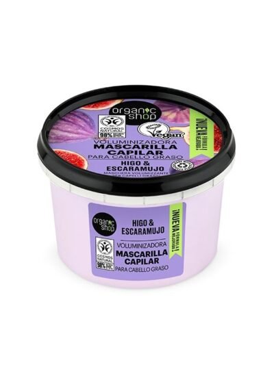 Mascarilla capilar volumen higo